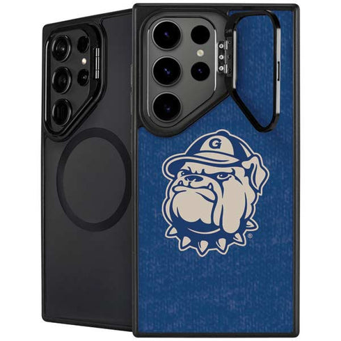 Georgetown University Jack the Bulldog Mascot Galaxy S25 Ultra Kickstand Case